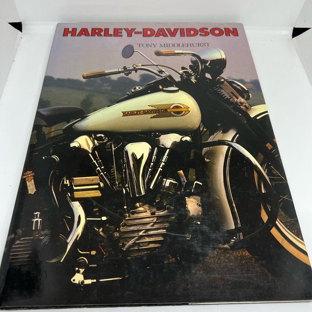 Harley Davidson book by Tony Middlehurst